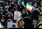 اجتماع بیعت دانش آموزان قزوین با رهبر انقلاب 