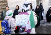 اجتماع بیعت دانش آموزان قزوین با رهبر انقلاب 