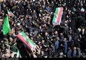 تشییع پیکر شهدای حملات آمریکایی صهیونی در  همدان