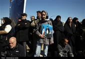 تشییع پیکر شهدای حملات آمریکایی صهیونی در  همدان