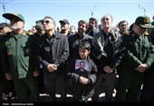 تشییع پیکر شهدای حملات آمریکایی صهیونی در  همدان