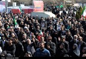 تشییع پیکر شهدای حملات آمریکایی صهیونی در  همدان