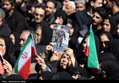 تشییع پیکر شهدای حملات آمریکایی صهیونی در  همدان