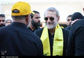 تشییع جثمان الشهید علی لاریجانی الیوم الاربعاء