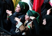وداع مردم تهران با شهدای ناوشکن دنا