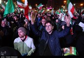 وداع مردم تهران با شهدای ناوشکن دنا