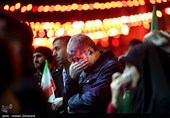 وداع مردم تهران با شهدای ناوشکن دنا
