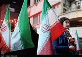 وداع مردم تهران با شهدای ناوشکن دنا
