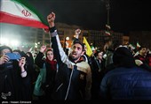 وداع مردم تهران با شهدای ناوشکن دنا