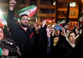 وداع مردم تهران با شهدای ناوشکن دنا