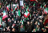 وداع مردم تهران با شهدای ناوشکن دنا