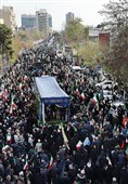 تشییع شهیدان لاریجانی، سلیمانی و دریادلان ناو دنا در تهران - 2