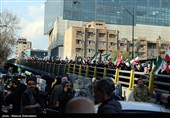تشییع شهیدان لاریجانی، سلیمانی و دریادلان ناو دنا در تهران - 2