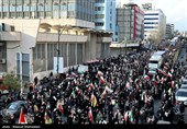 تشییع شهیدان لاریجانی، سلیمانی و دریادلان ناو دنا در تهران - 2