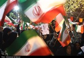 مراسم وداع با پیکر شهید علی و مرتضی لاریجانی در قم