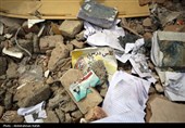 آثار تجاوز آمریکایی صهیونیستی به مجتمع فرهنگی آموزشی در همدان
