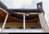 خسارت به کاخ سعدآباد در حمله هوایی رژیم آمریکایی - صهیونی