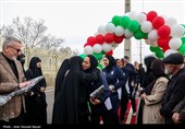 مراسم استقبال از تیم ملی فوتبال بانوان - قزوین