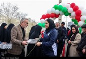 مراسم استقبال از تیم ملی فوتبال بانوان - قزوین