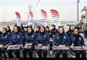 مراسم استقبال از تیم ملی فوتبال بانوان - قزوین