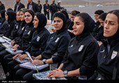 مراسم استقبال از تیم ملی فوتبال بانوان - قزوین