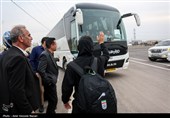 مراسم استقبال از تیم ملی فوتبال بانوان - قزوین
