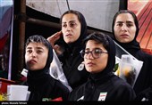  استقبال از تیم ملی فوتبال بانوان - تهران