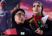  استقبال از تیم ملی فوتبال بانوان - تهران