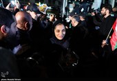  استقبال از تیم ملی فوتبال بانوان - تهران