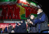  استقبال از تیم ملی فوتبال بانوان - تهران