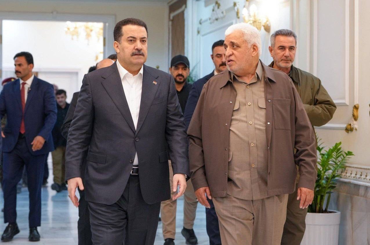 العراق , الحشد الشعبي , رئيس الوزراء العراقي , الحرب الأمريكية الإسرائيلية على إيران ,