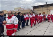 اعزام سومین تیم امدادی هلال احمر قزوین به تهران