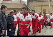 اعزام سومین تیم امدادی هلال احمر قزوین به تهران