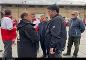 اعزام سومین تیم امدادی هلال احمر قزوین به تهران