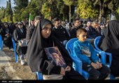 مراسم سال تحویل در گلزار شهدای شیراز