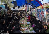مراسم سال تحویل در گلزار شهدای شیراز