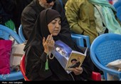 مراسم سال تحویل در گلزار شهدای شیراز