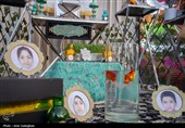 مراسم سال تحویل در گلزار شهدای شیراز