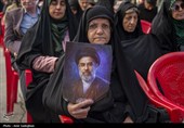 مراسم سال تحویل در گلزار شهدای شیراز