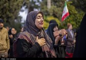 مراسم سال تحویل در گلزار شهدای شیراز