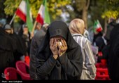 مراسم سال تحویل در گلزار شهدای شیراز