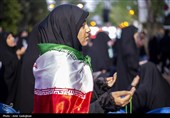 مراسم سال تحویل در گلزار شهدای شیراز