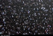 اقامه نماز عید فطر در حرم مطهر رضوی