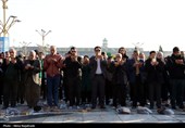 اقامه نماز عید فطر در حرم مطهر رضوی