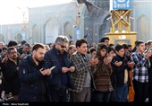 اقامه نماز عید فطر در حرم مطهر رضوی
