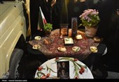 حال و هوای مردم گرگان در لحظه تحویل سال به یاد امام شهید امت