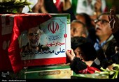 وداع باشکوه کاشانی‌ها با سرلشگر شهید علی‌محمد نائینی