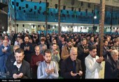 اقامه باشکوه نماز عید فطر در مصلی تاکستان