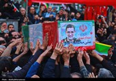 تشییع پیکر مطهر شهید نائینی در کاشان