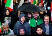 اجتماع تهرانی ها در حمایت از نیروهای مسلح